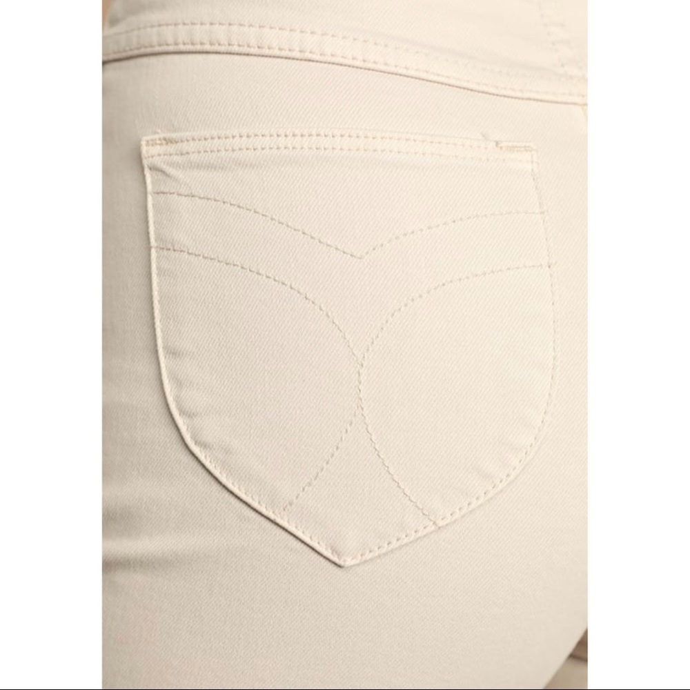Rolla's Sailor Cream High Rise Wide-Leg Jeans (26) - Picture 4 of 9